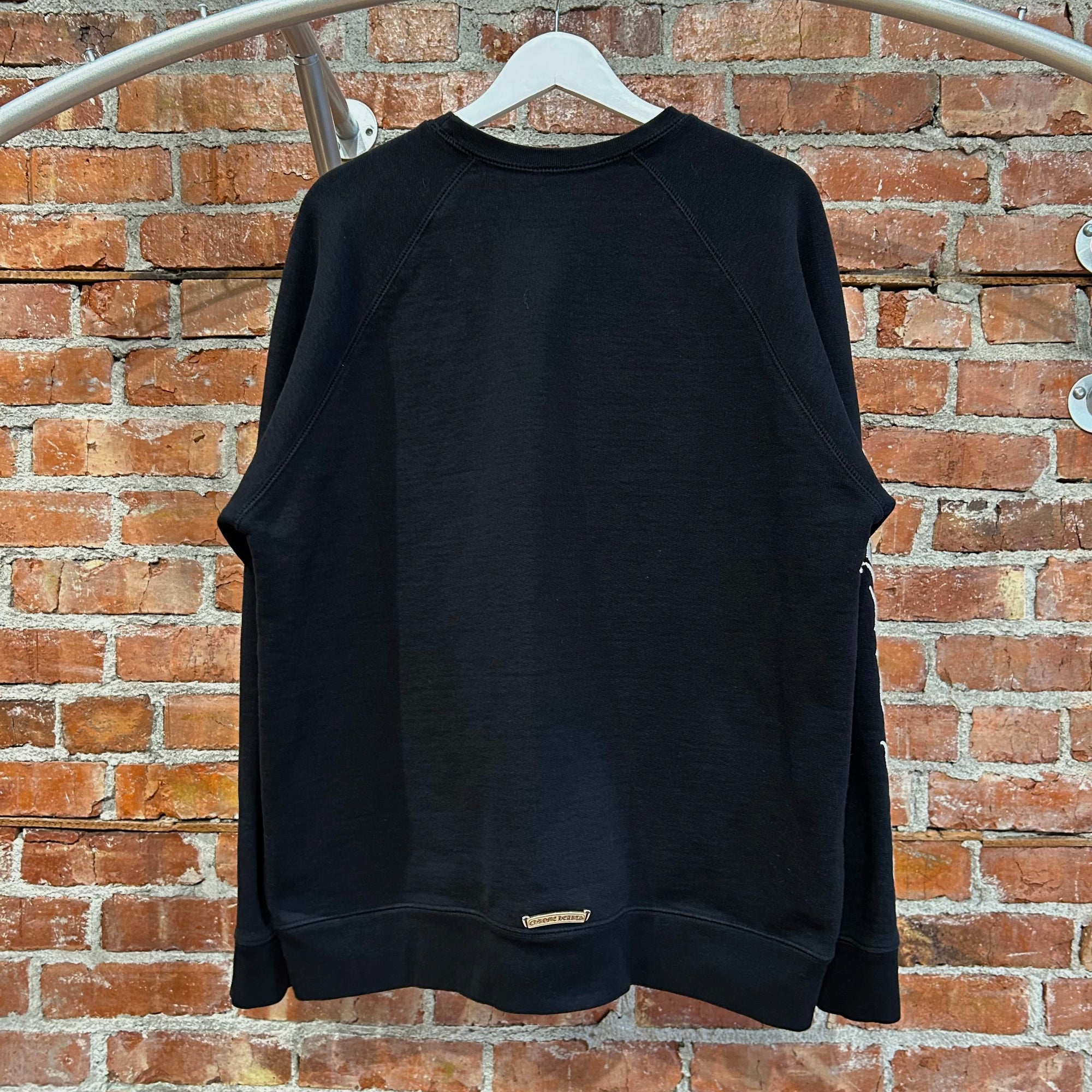 CHROME HEARTS SLO RIDE CREWNECK ‘BLACK’