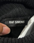 RAF SIMONS DOUBLE STRAP TURTLENECK KNIT ‘BLACK’