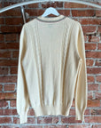 GUCCI TOM FORD SHERRY LINE KNIT SWEATER ‘IVORY’