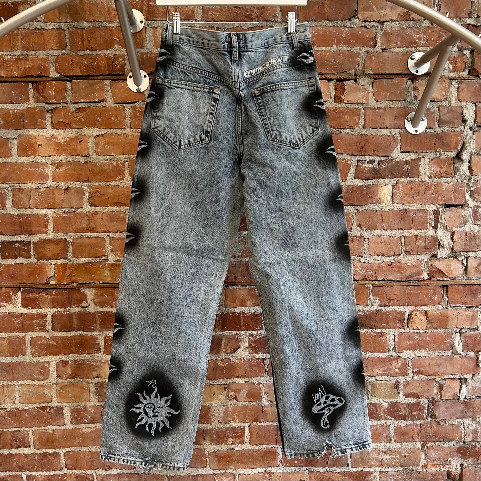 STUSSY X DRIES VAN NOTEN STENCIL DENIM ‘BLUE’
