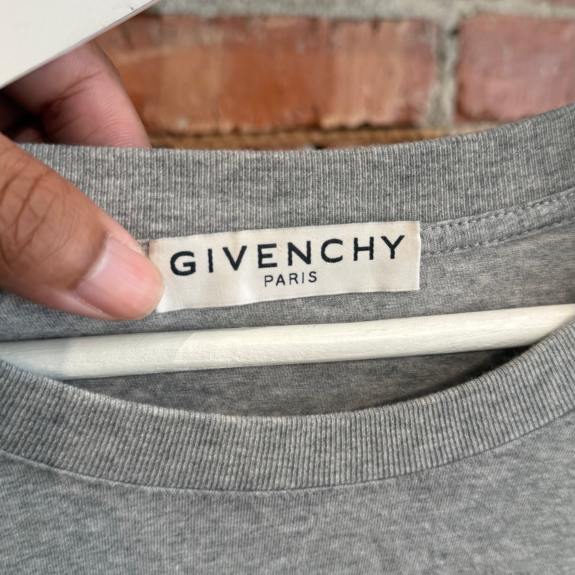 GIVENCHY GEARHEAD LONGSLEEVE ‘GREY’
