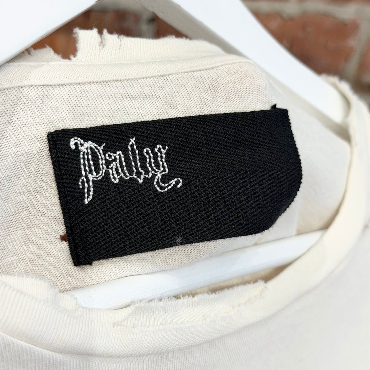PALY HOLLYWOOD SS26 CORE LOGO TEE ‘WHITE’