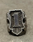 KING BABY ONE DOLLAR NOTE RING ‘SILVER’
