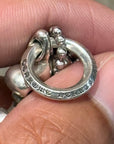CHROME HEARTS BS FLEUR NECKLACE ‘SILVER’