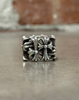 CHROME HEARTS SQUARE CEMETERY RING ‘SILVER’