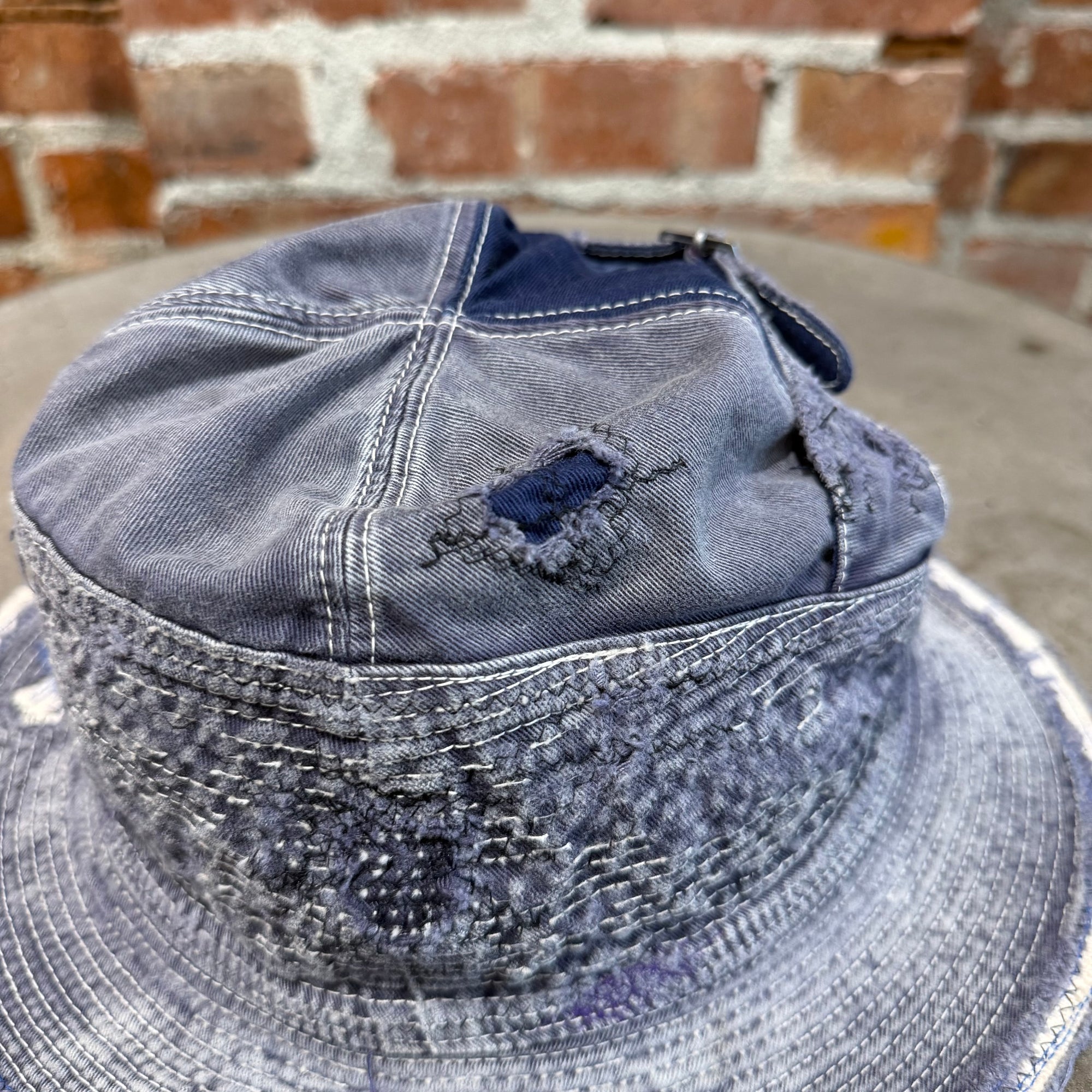 KAPITAL KOUNTRY BORO OLD MAN AND THE SEA HAT ‘INDIGO’