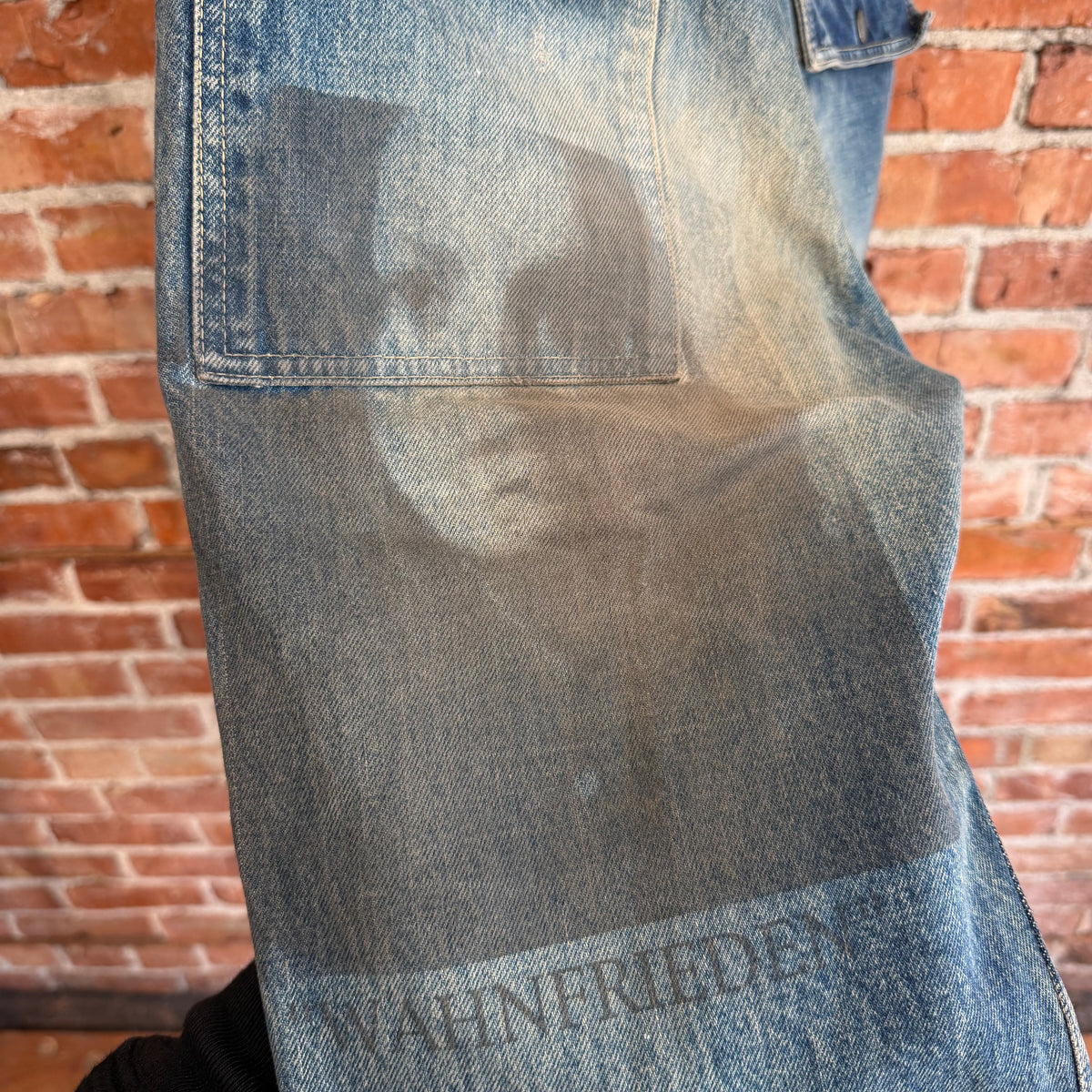 UNDERCOVER SS06 "T" KLAUS DENIM (BRAND NEW WITH TAGS) 'VINTAGE BLUE'