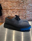 OFF-WHITE FELT OXFORD METERHOLES ‘GREY’