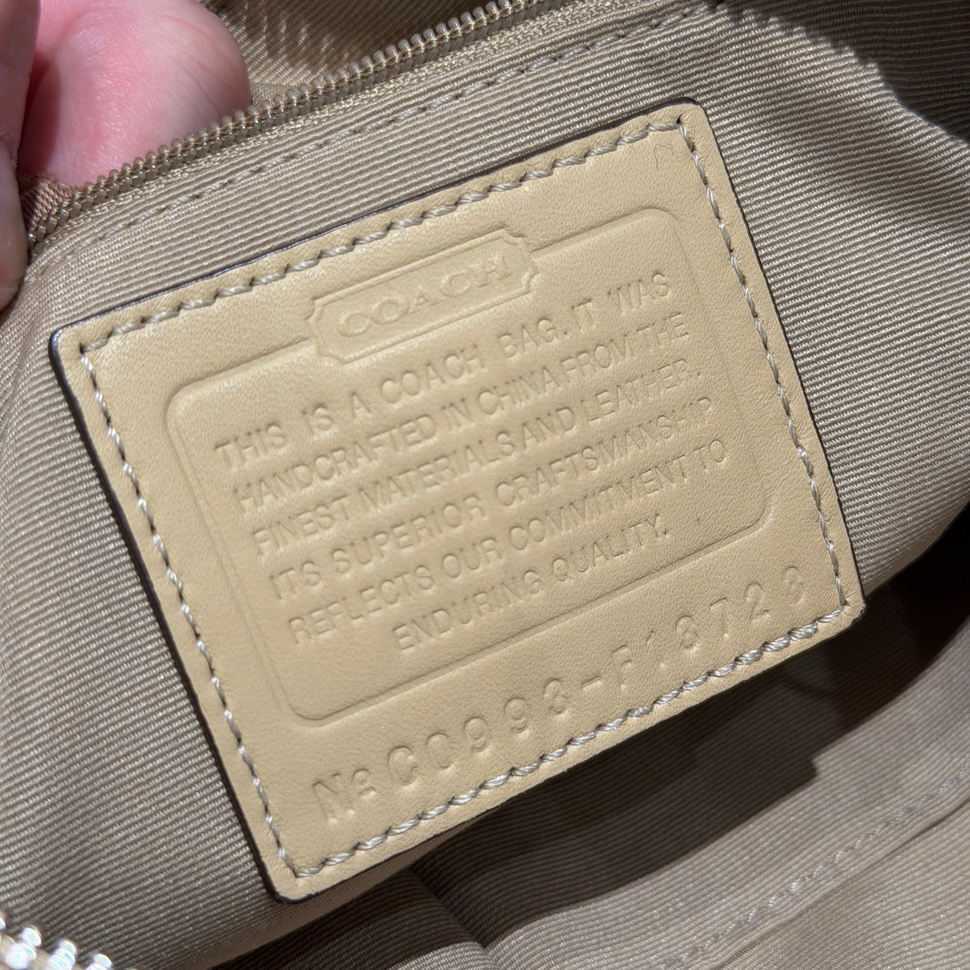 COACH PATCHWORK SHOLUDER BAG ‘MULTI’