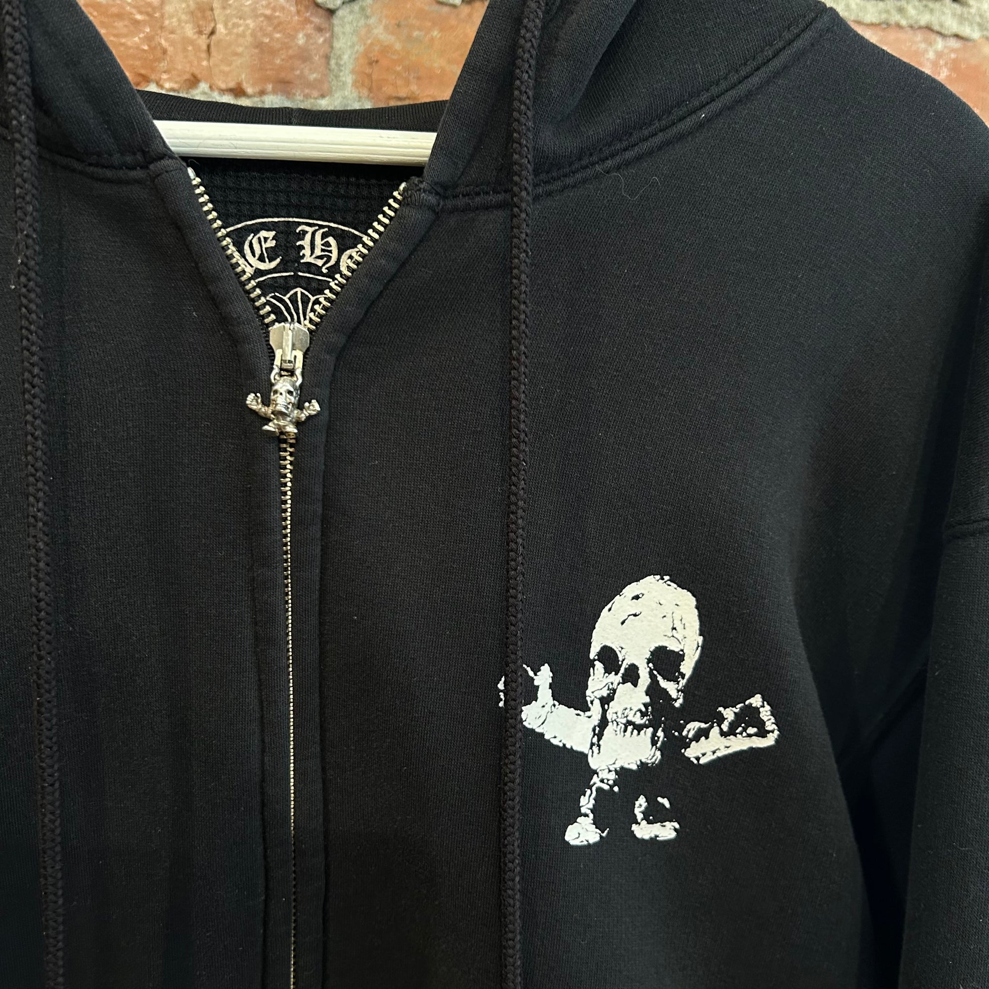 CHROME HEARTS FOTI THERMAL ZIP HOODIE ‘BLACK’