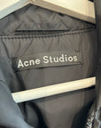 ACNE STUDIOS MAYLAND FACE HOODED PARKA ‘BLACK’