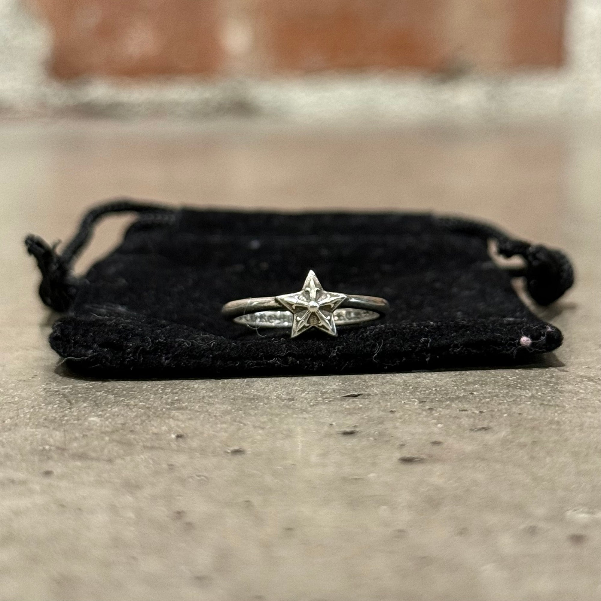 CHROME HEARTS STAR BUBBLEGUM RING ‘SILVER’