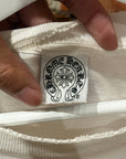CHROME HEARTS VINTAGE T-BAR MULTILOGO LONGSLEEVE ‘WHITE’