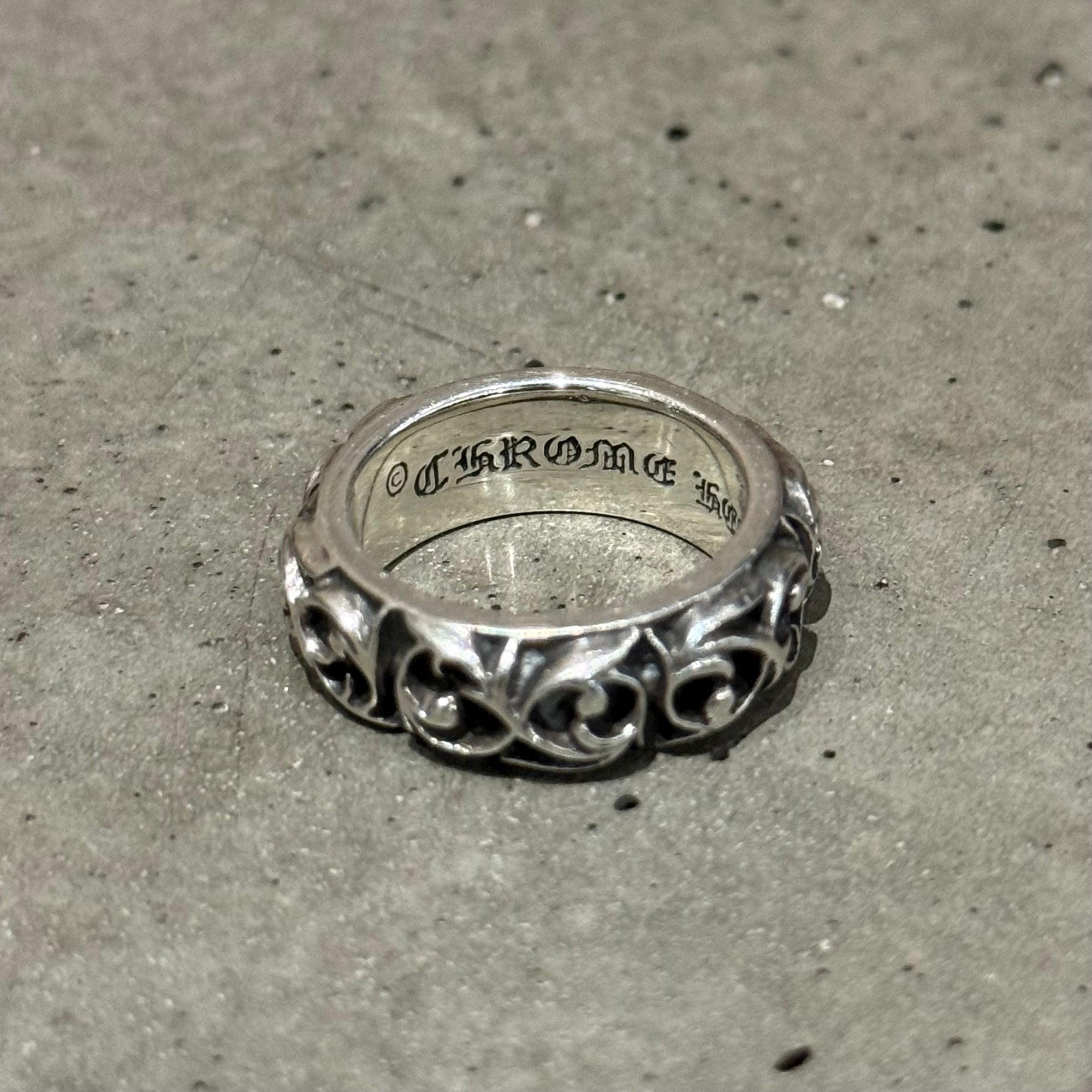 CHROME HEARTS ETERNITY VINE RING ‘SILVER’