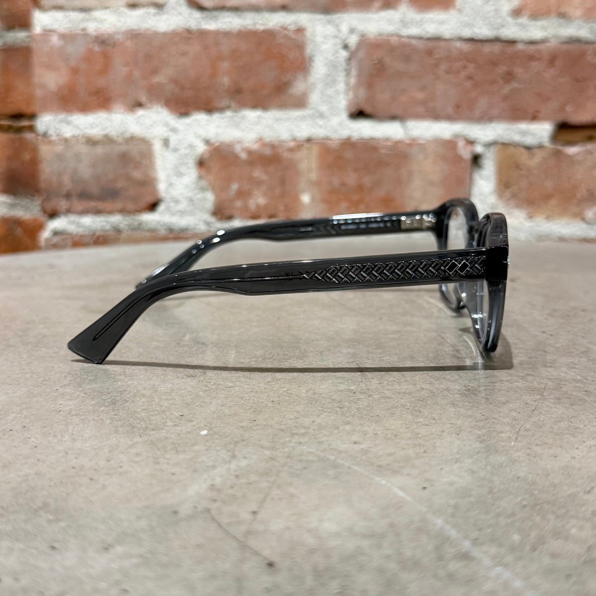 BOTTEGA VENETA BV1445OA INTRECCIATO GLASSES ‘GREY’