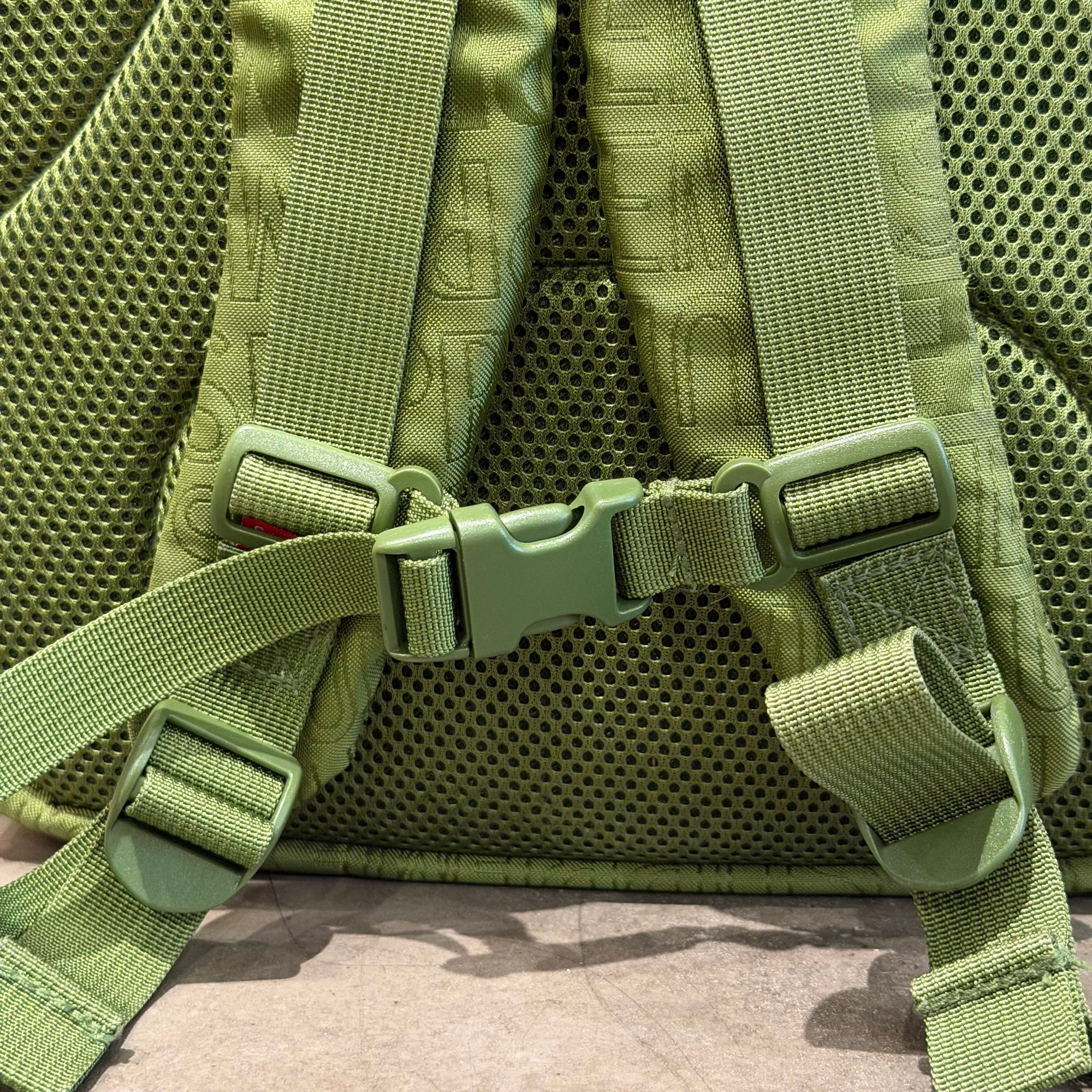 SUPREME SS19 BOX LOGO CODRURA BACKPACK ‘OLIVE’
