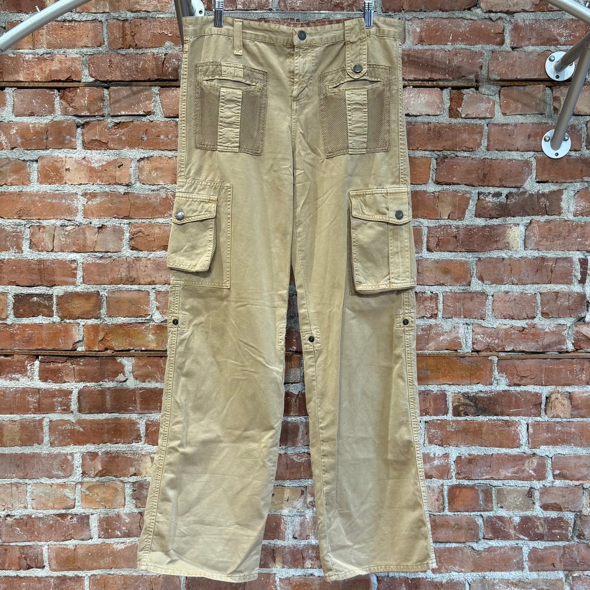 DOLCE &amp; GABANNA SS03 MILITAR CARGO PANTS ‘KHAKI’