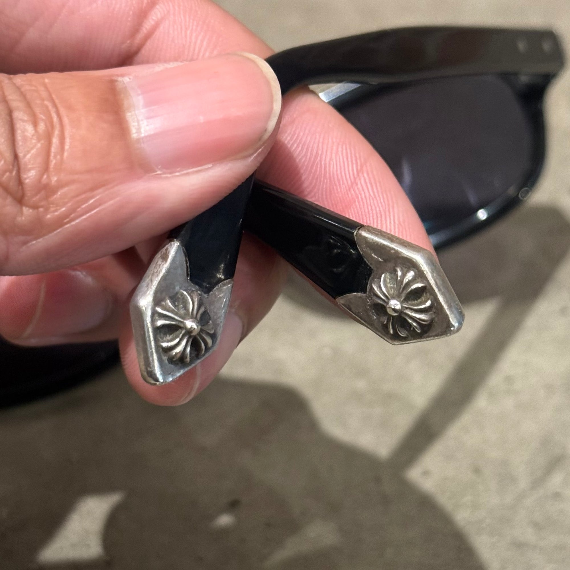 CHROME HEARTS LOWRIDER 3 SUNGLASSES ‘BLACK’