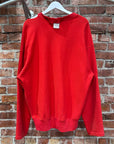 VETEMENTS x CHAMPION SS17 CREWNECK ‘RED’