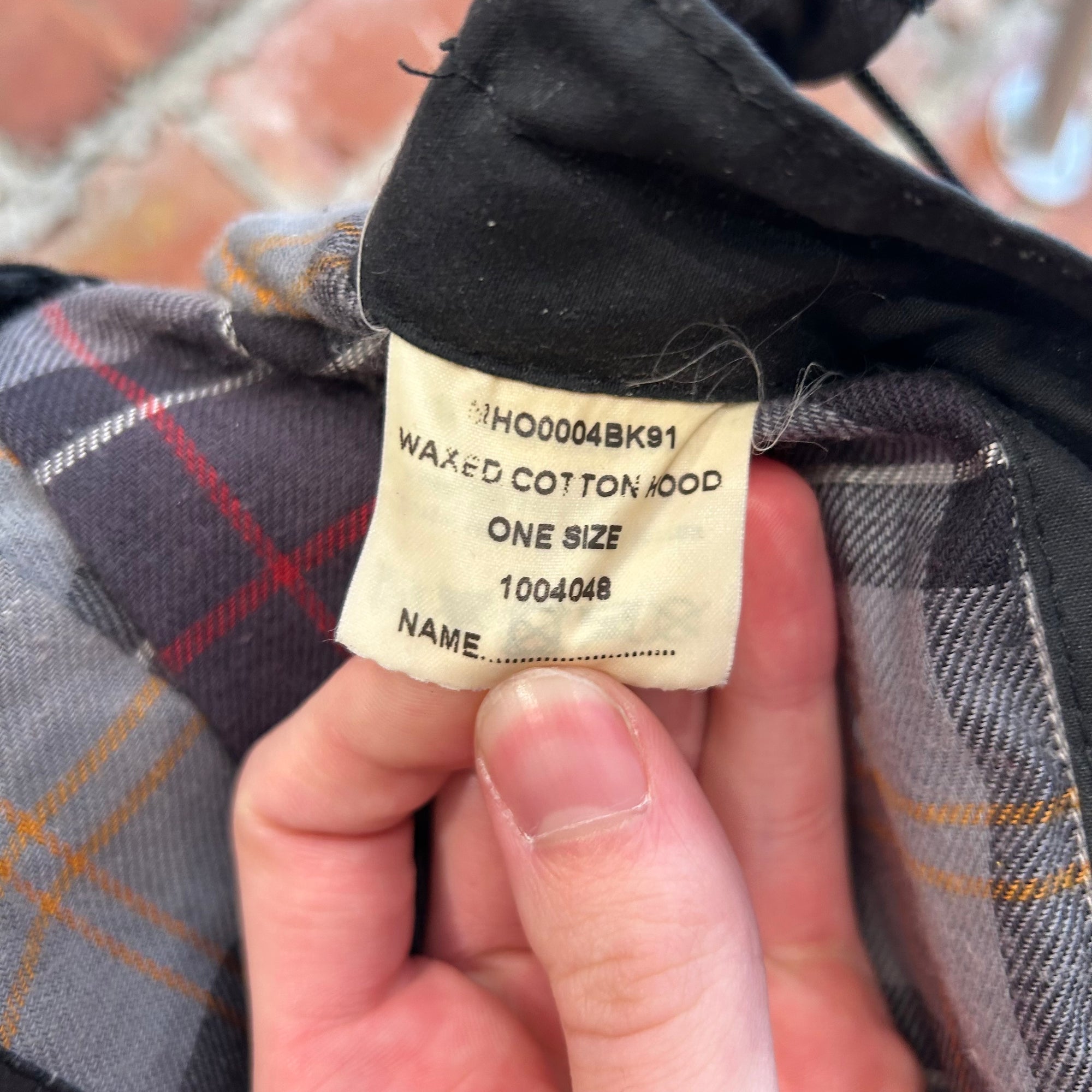 BARBOUR WAXED BEDALE JACKET ‘BLACK’