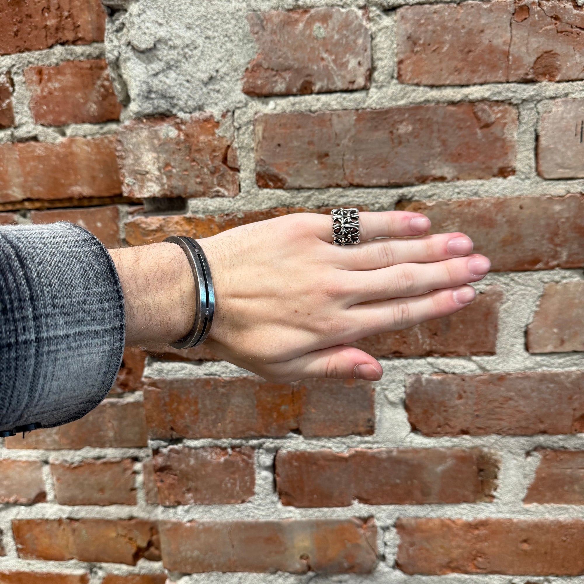 CHROME HEARTS CEMETERY RING ‘SILVER’