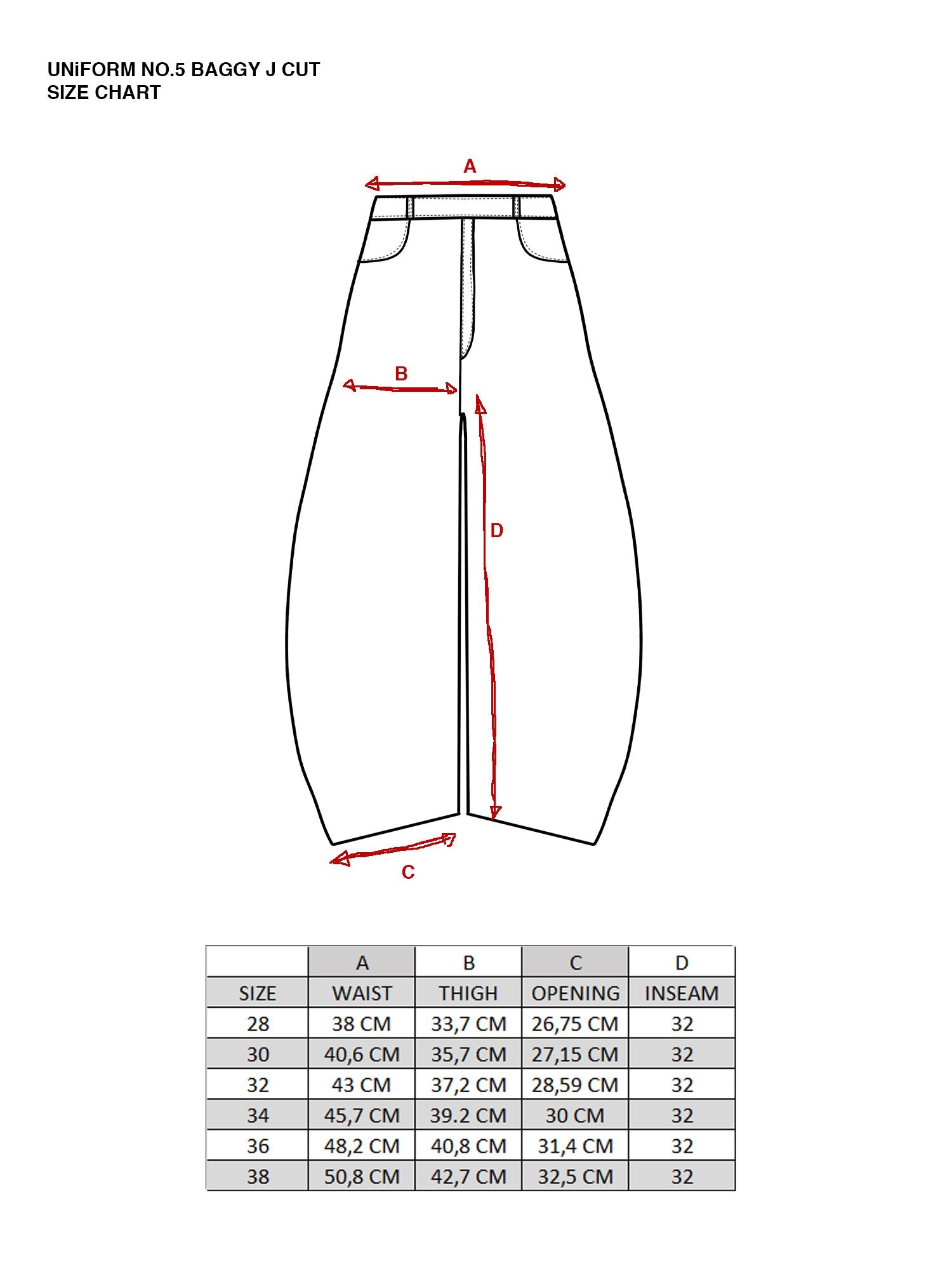 KRAFTWORK UNIFORM NO. 5 CROSSHATCH RAW DENIM ‘INDIGO’