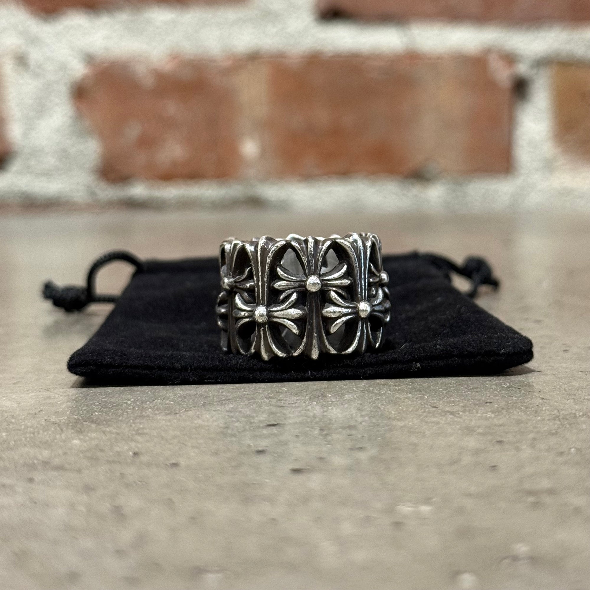 CHROME HEARTS CEMETERY RING ‘SILVER’