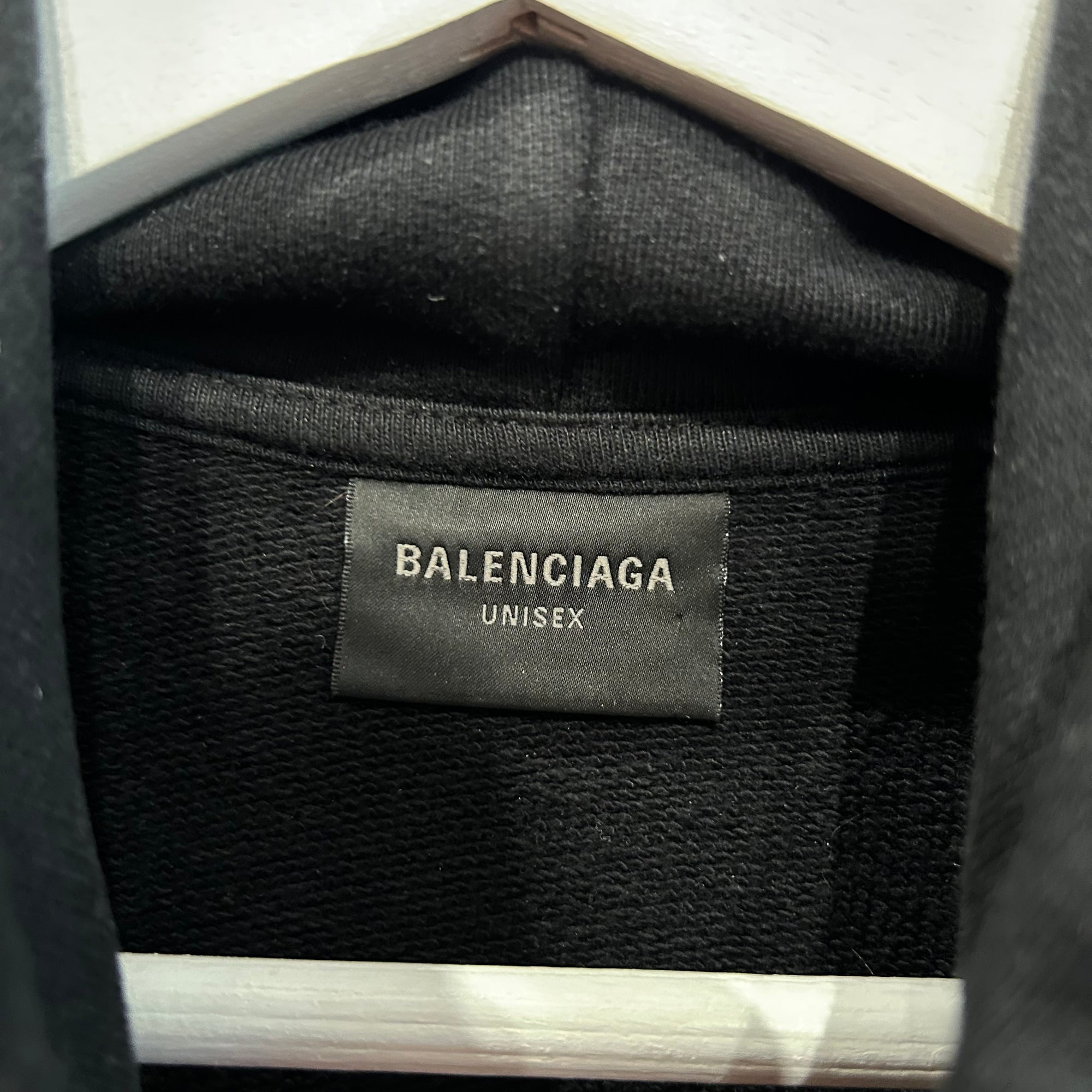 BALENCIAGA SS23 SKATER GRAFFITI HOODIE ‘BLACK’