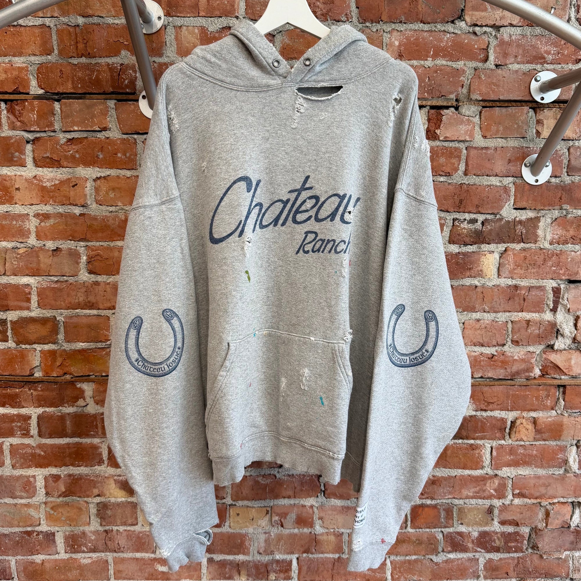 GALLERY DEPT. CHATEAU RANCH PAINTER HOODIE ‘GRAY’