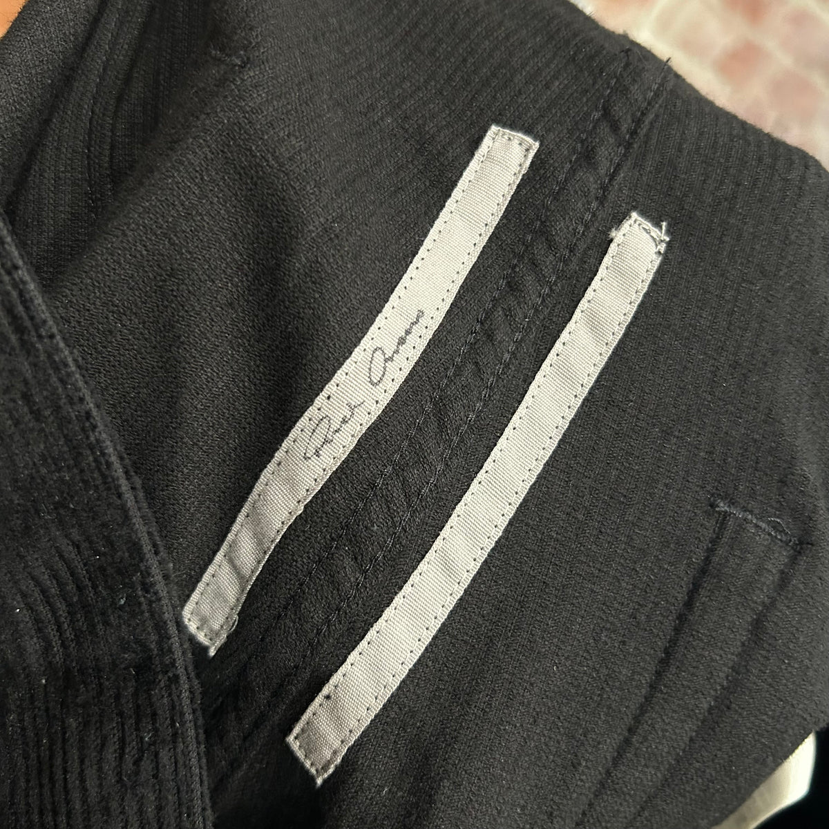 RICK OWENS FW25 CONCORDIAN CORDUROY BOLAN BOOTCUT PANTS ‘BLACK’