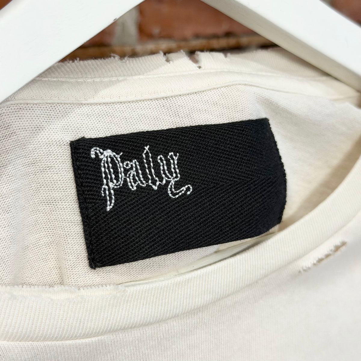 PALY HOLLYWOOD SS26 ANXIETY TEE ‘CREAM’