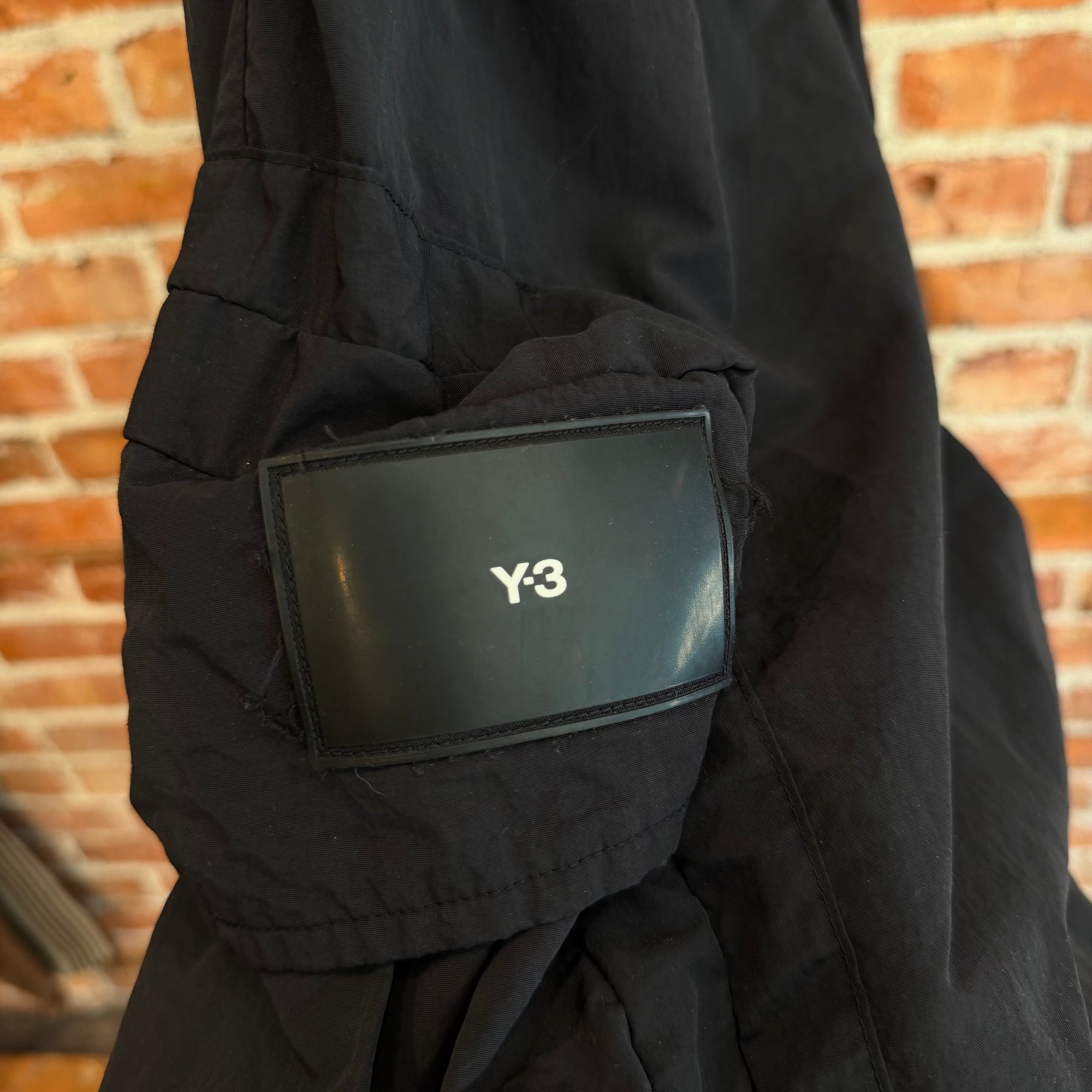 YOHJI YAMAMOTO Y-3 BAGGY CARGO PANTS ‘BLACK’