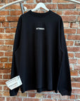 VETEMENTS LOGO LONGSLEEVE ‘BLACK’