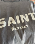 SAINT MICHAEL EVANGELION TEE ‘VINTAGE BLACK'