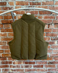 COLLEGIUM PUFFER VEST ‘OLIVE’