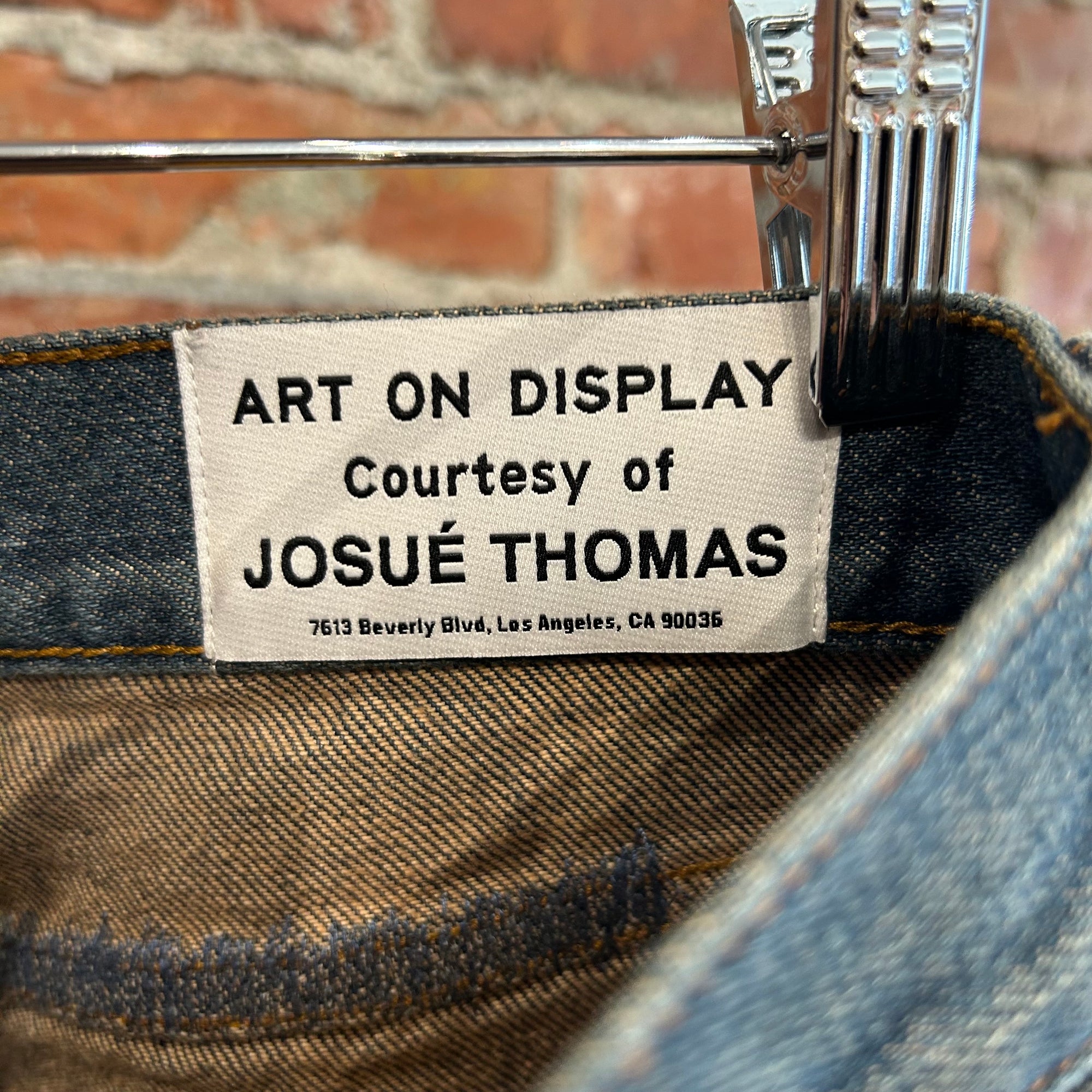 GALLERY DEPT. STARR 5001 MUDWASH DENIM ‘DARK BLUE’
