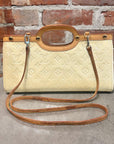 LOUIS VUITTON ROXBURY PATENT LEATHER HANDBAG ‘YELLOW’