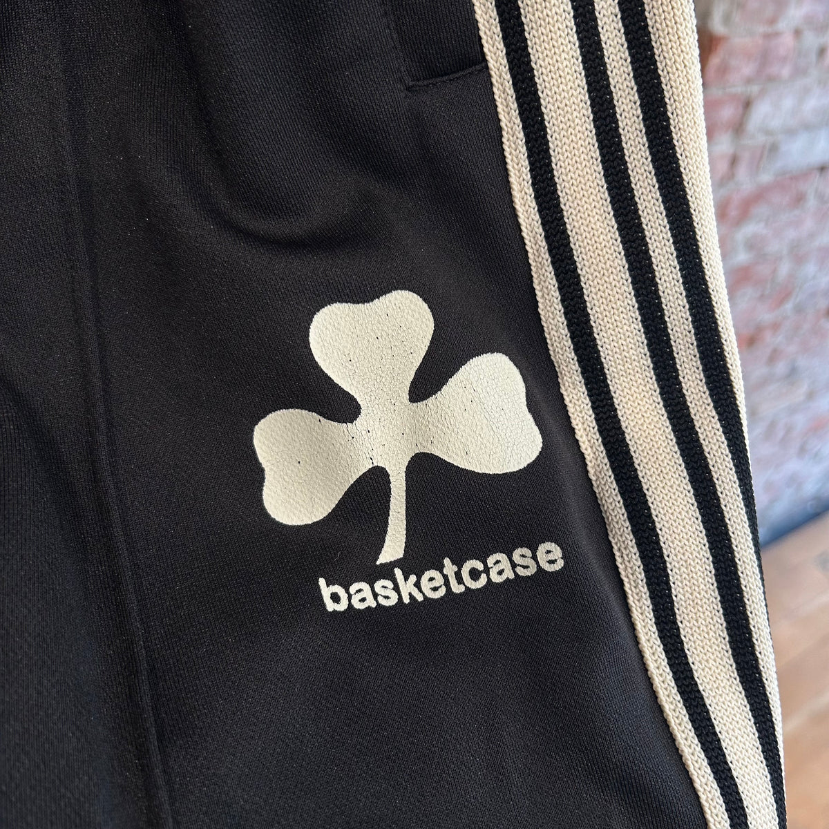 BASKETCASE LUCKY TRACK PANTS ‘BLACK’