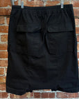 RICK OWENS FW18 SISYPHUS POD CARGO SHORTS ‘BLACK’