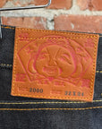 EVISU LOT 2000 KANJI DENIM 'INDIGO/IVORY'
