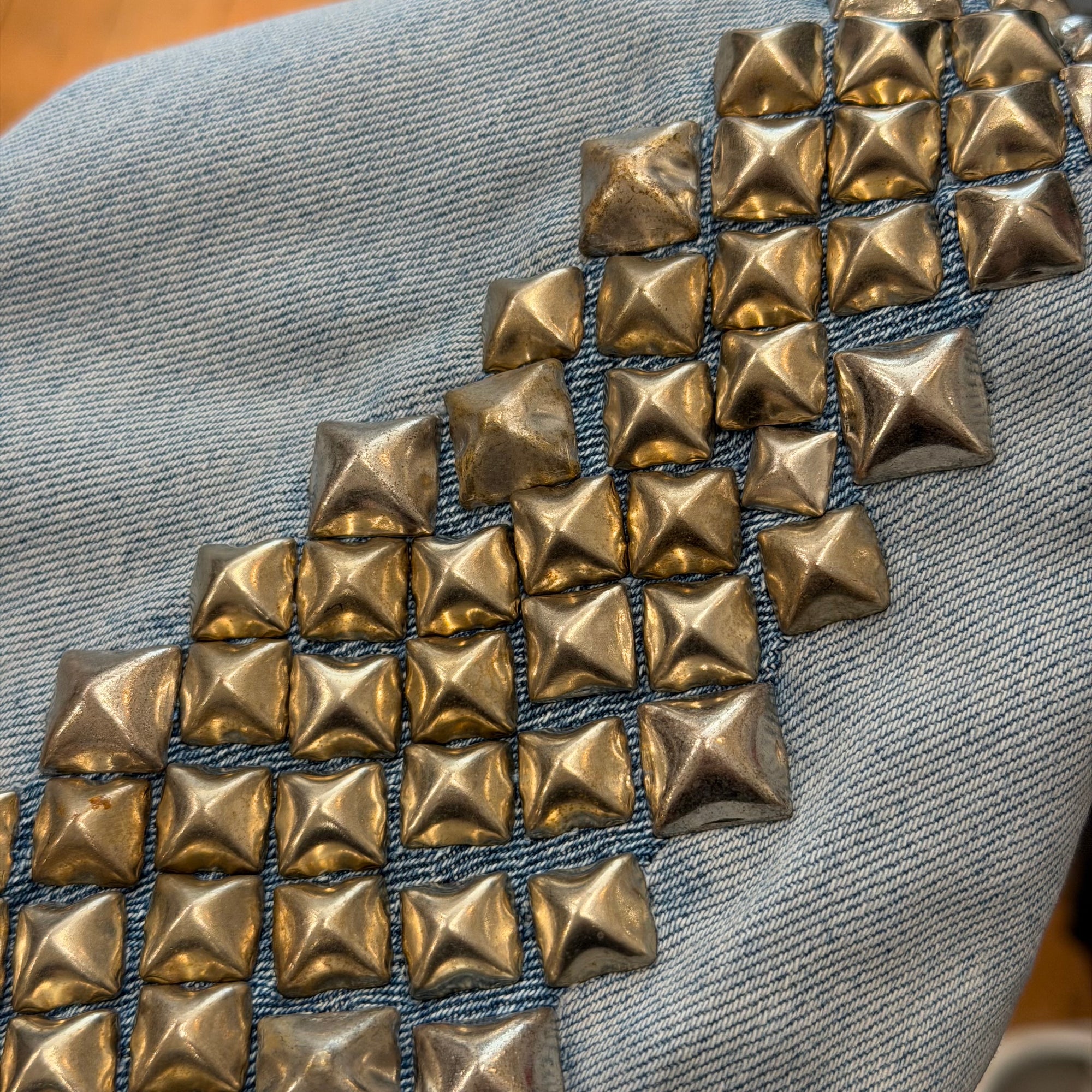 GALLERY DEPT. STUDDED LA FLARE DENIM ‘VINTAGE BLUE’