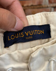 LOUIS VUITTON SS19 VIRGIL MULTI POCKET CARGO PANTS ‘WHITE’