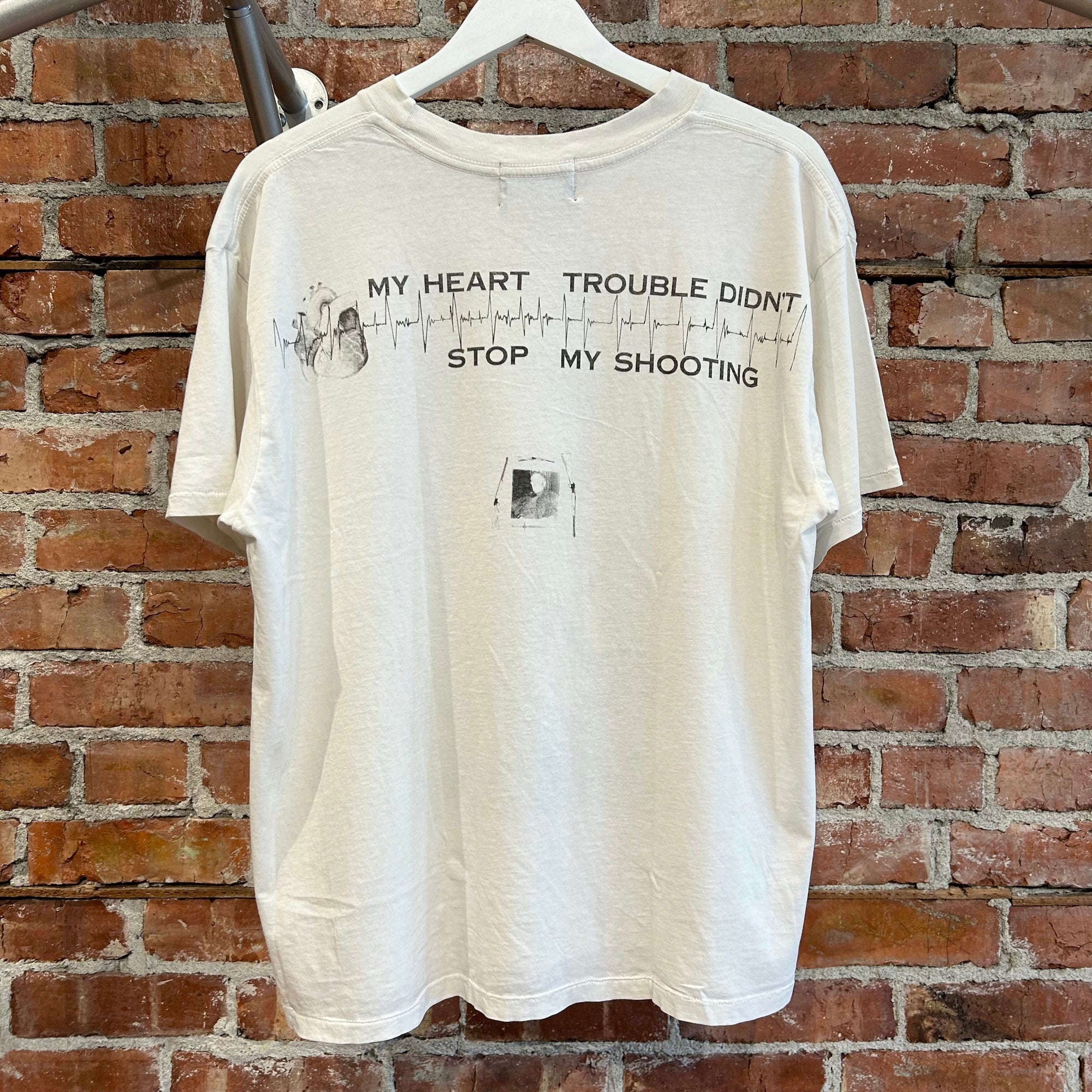 ENFANTS RICHES DEPRIMES FW25 SEX RELATED CRIMES TEE ‘WHITE’