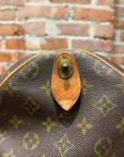 LOUIS VUITTON MONOGRAM KEEPALL 50 'BROWN'