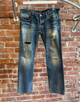 HYSTERIC GLAMOUR STUDDED DENIM ‘INDIGO’
