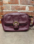 COACH BELTED CAMERA BAG ‘BURGUNDY’