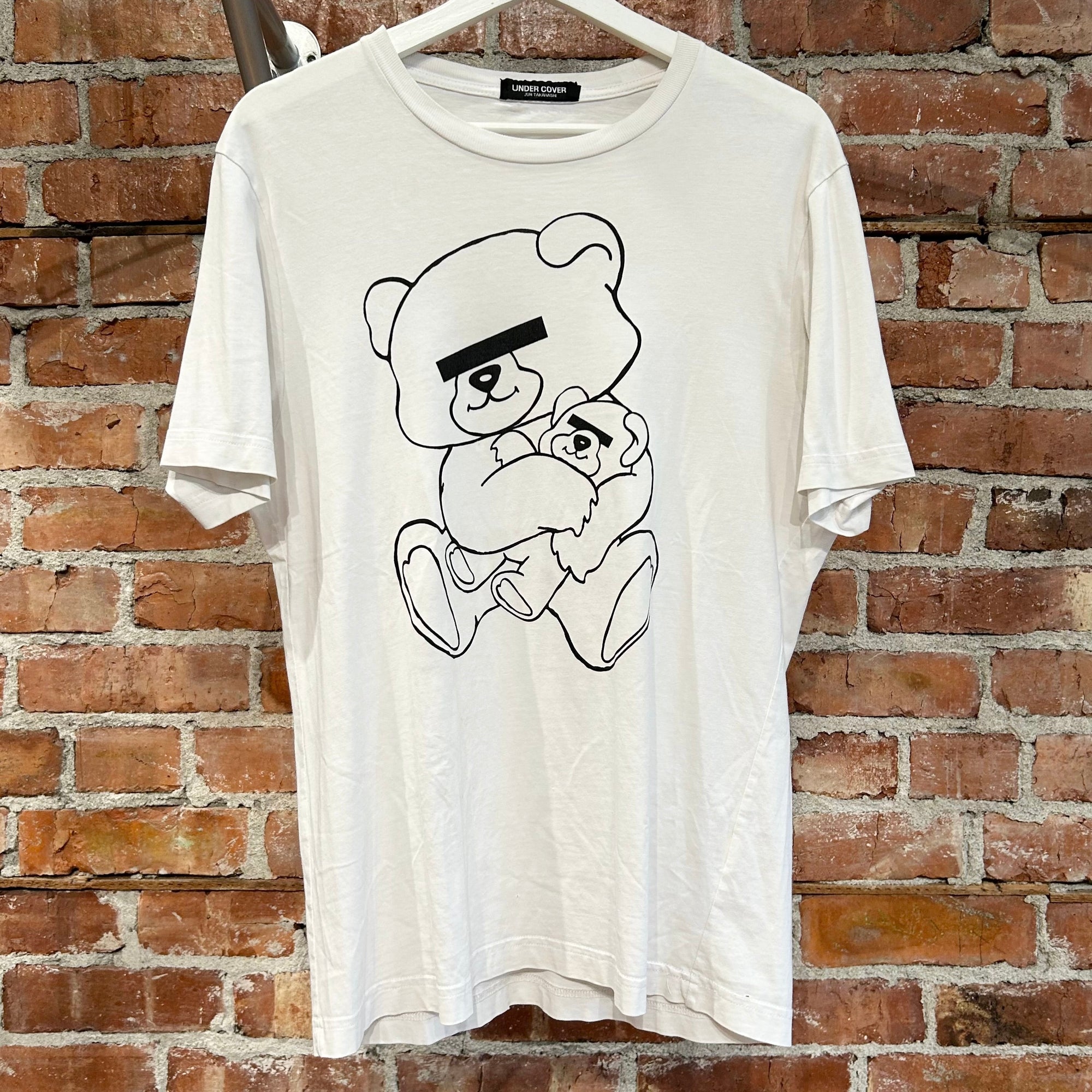 UNDERCOVER MADSTORE TEDDY BEAR TEE ‘WHITE’