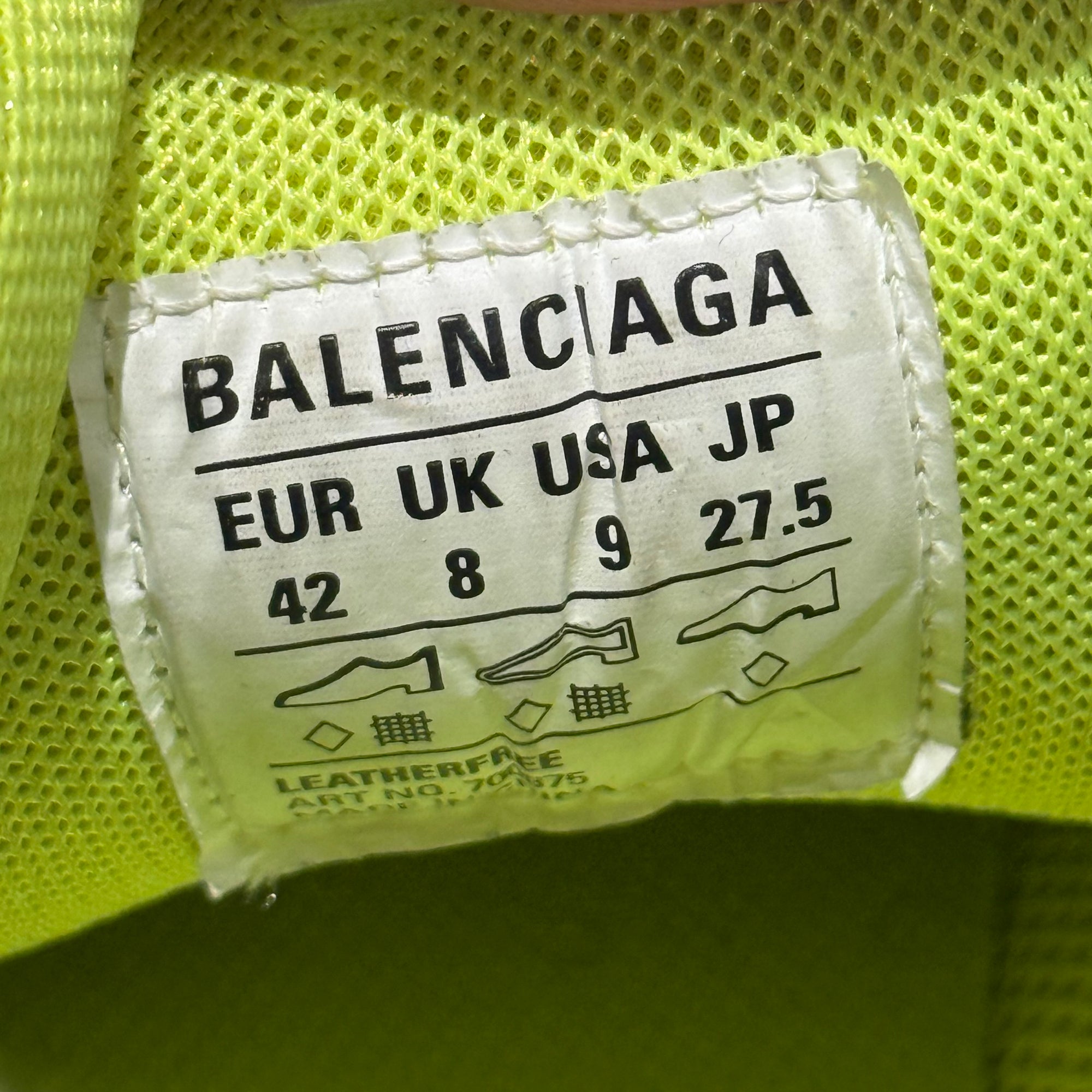 BALENCIAGA TRACK RUNNER SNEAKER ‘YELLOW’
