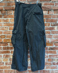 ACNE STUDIOS BAGGY WIDE CARGO PANTS ‘WASHED BLACK’