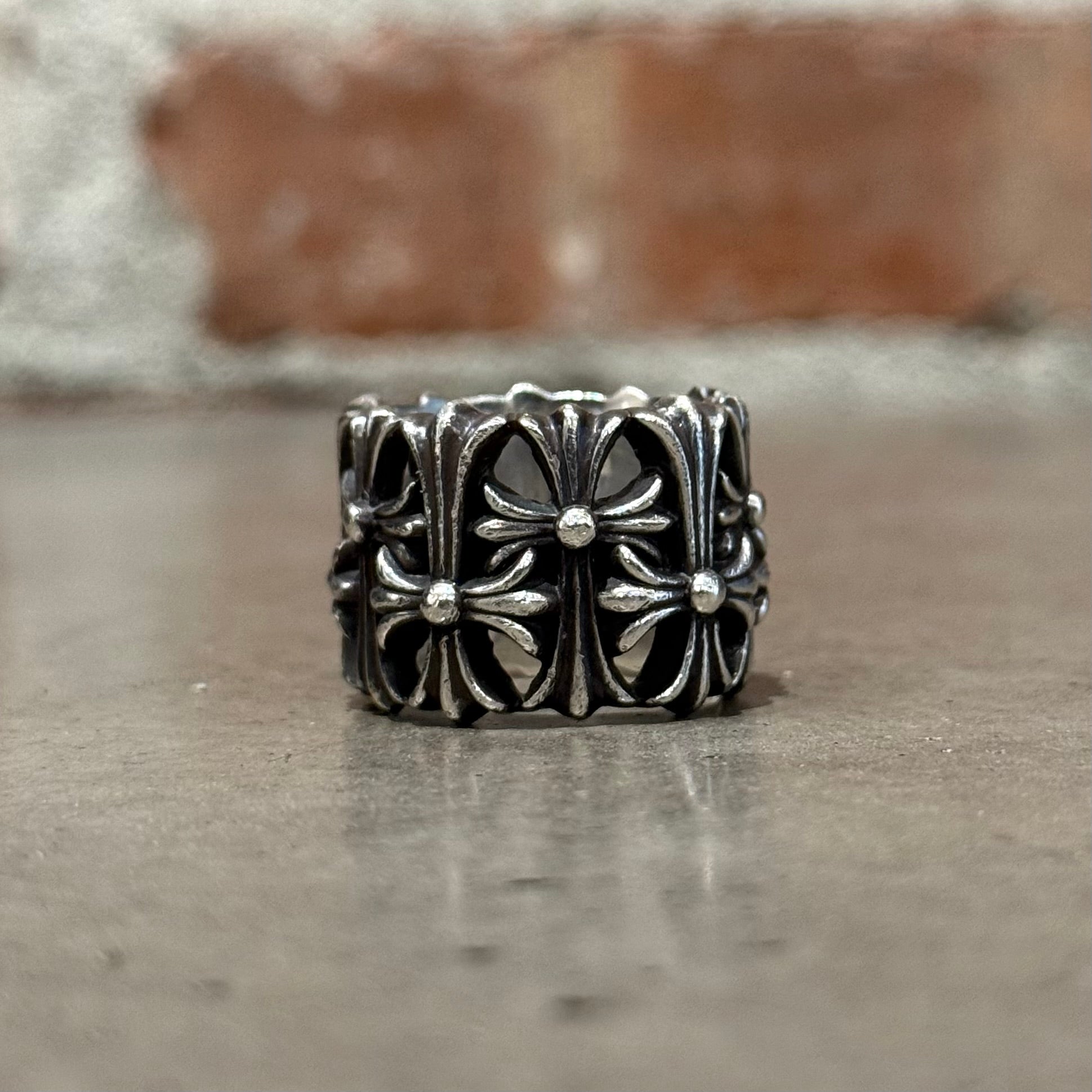 CHROME HEARTS CEMETERY RING ‘SILVER’